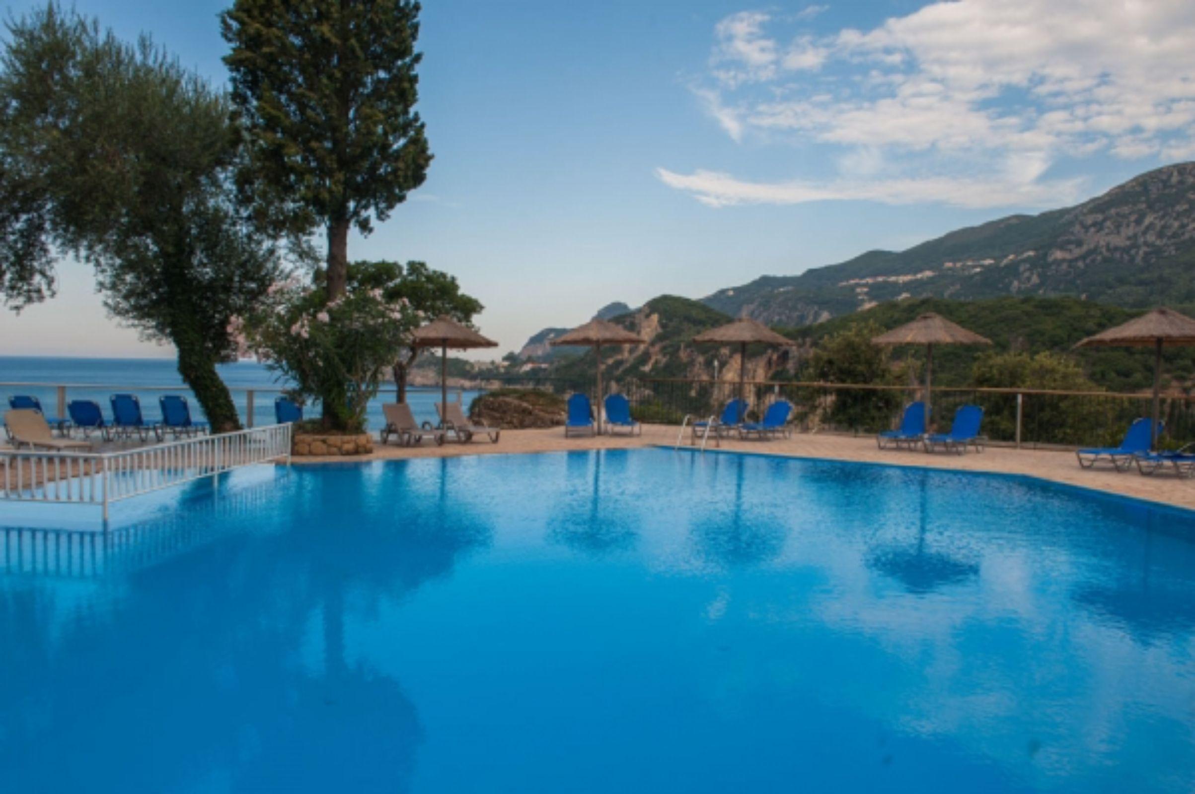 Blue Princess Hotel And Suites Liapades Exterior foto